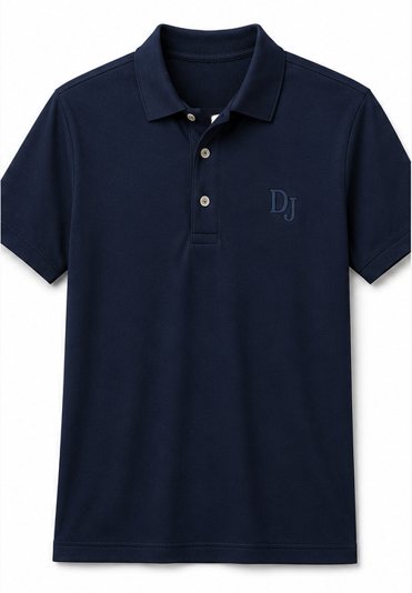 Box 2 Navy Polo