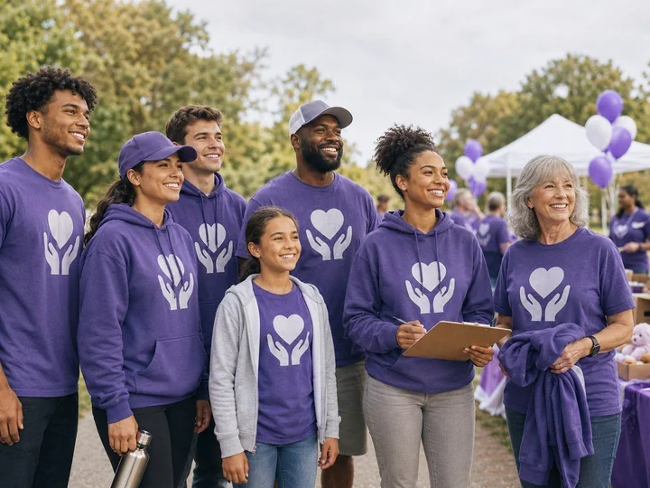 FUNDRAISERS custom decorated apparel