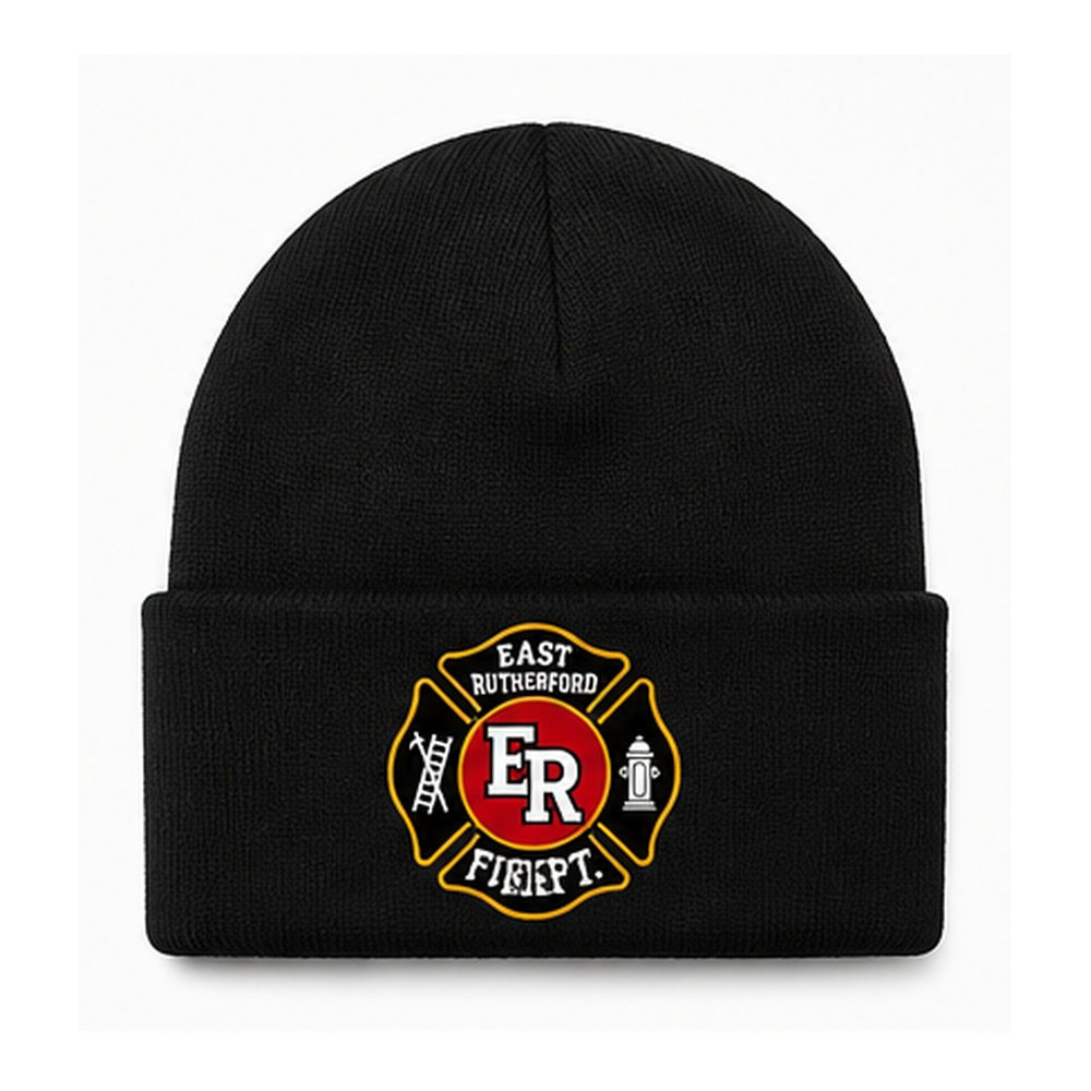 The ERFD Knit Hat in Black