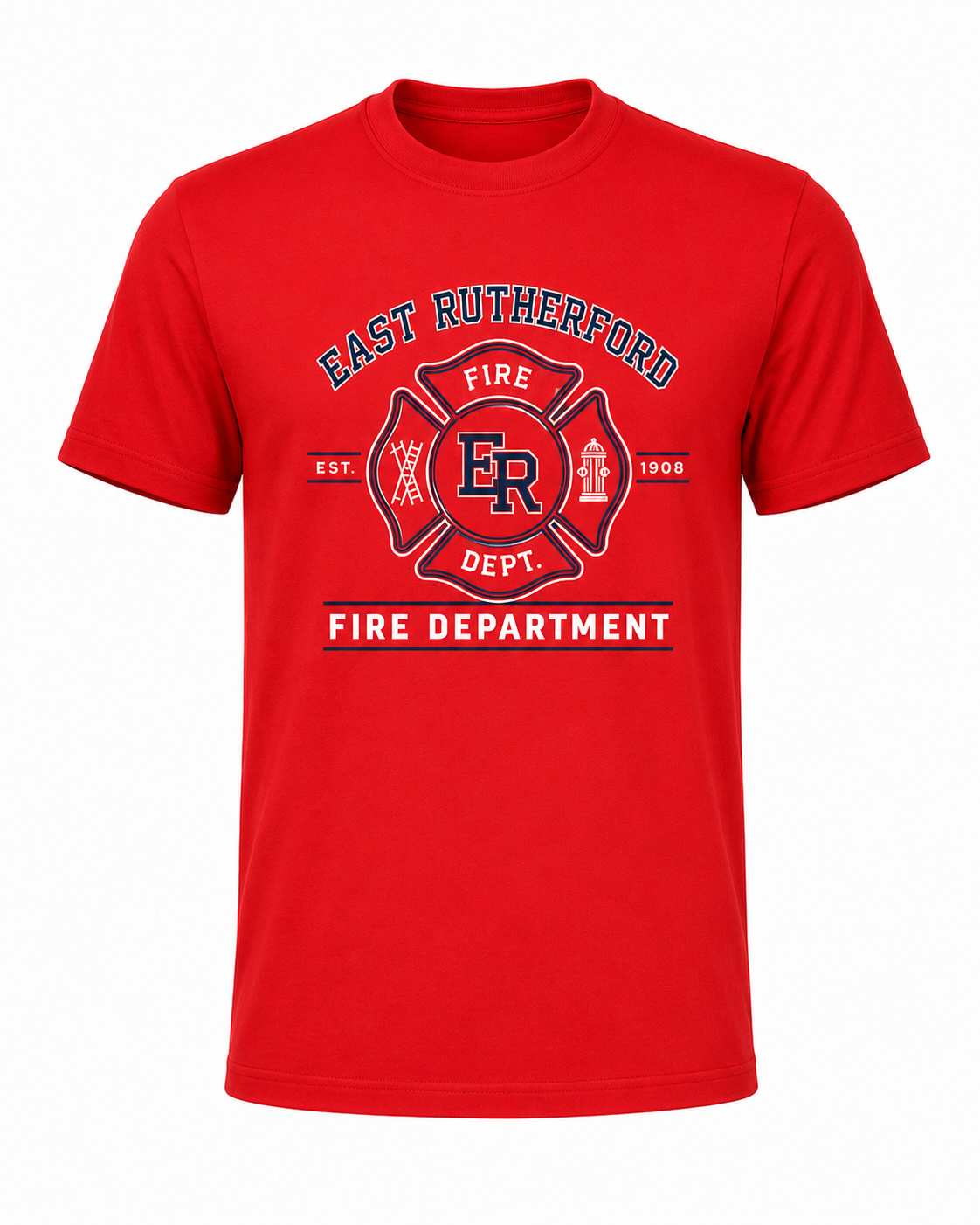 The ERFD Tee in Red