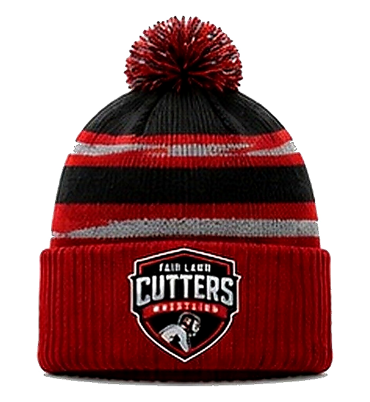 The Cutters Knit Hat in Athletic Red