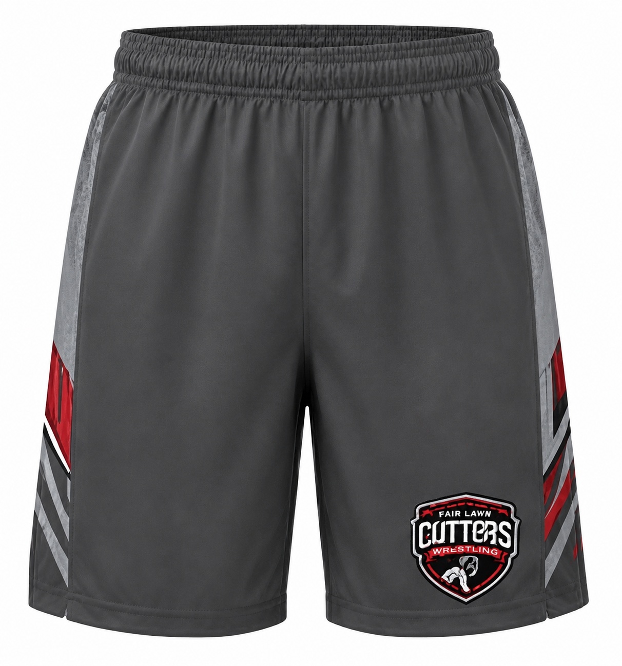 Cutters Performance Shorts in Iron Grey