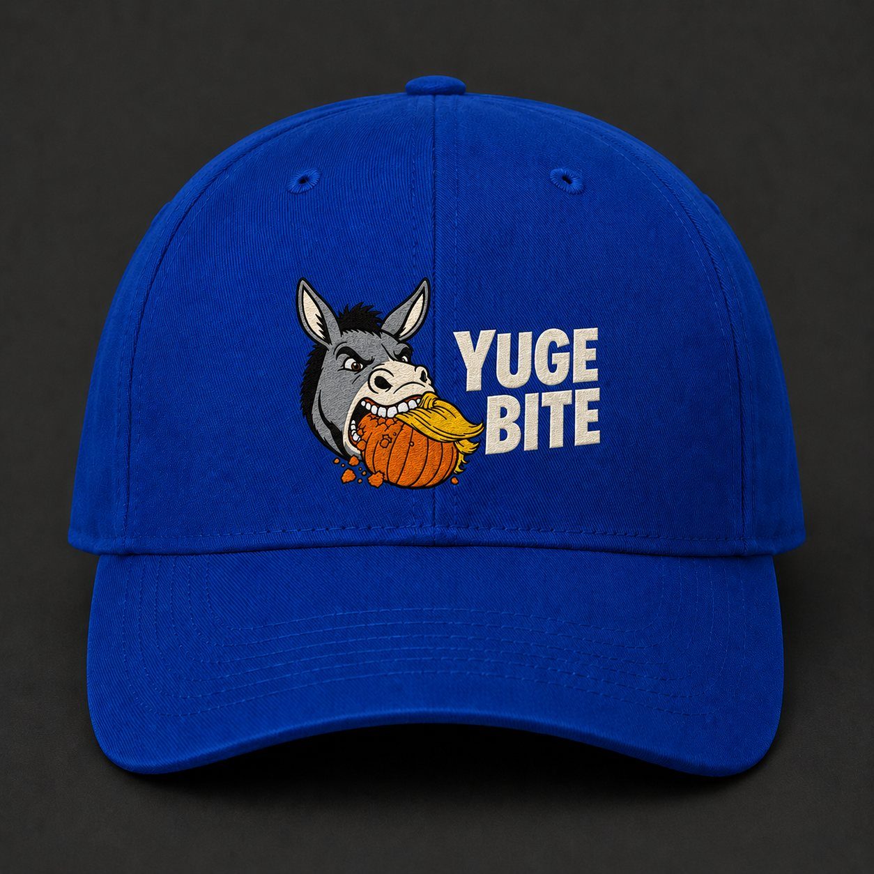 Blue hat product photo