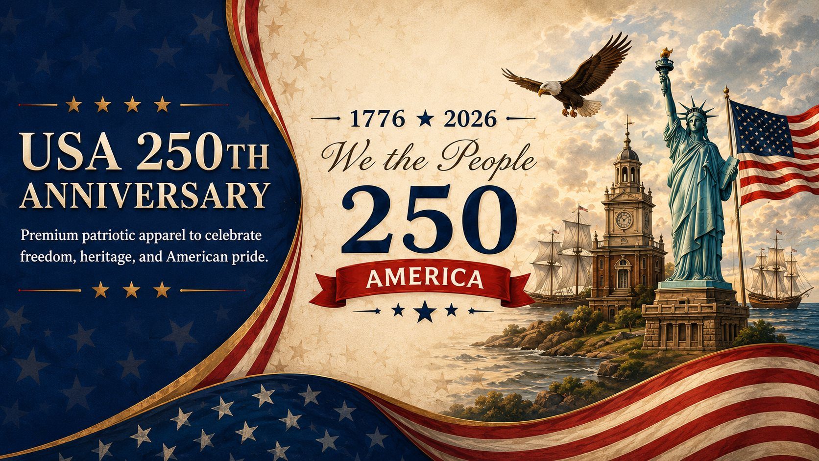 USA 250th Anniversary store preview